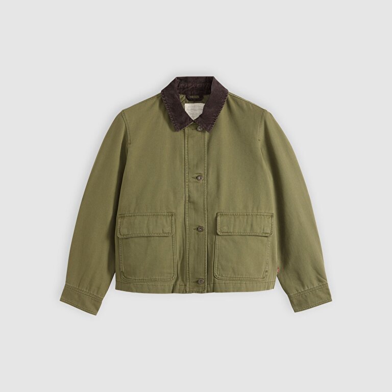 Bree Cropped Chore Mont Ceket