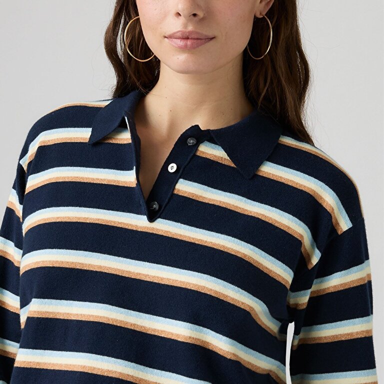 Supersoft Uzun Kollu Polo Kazak