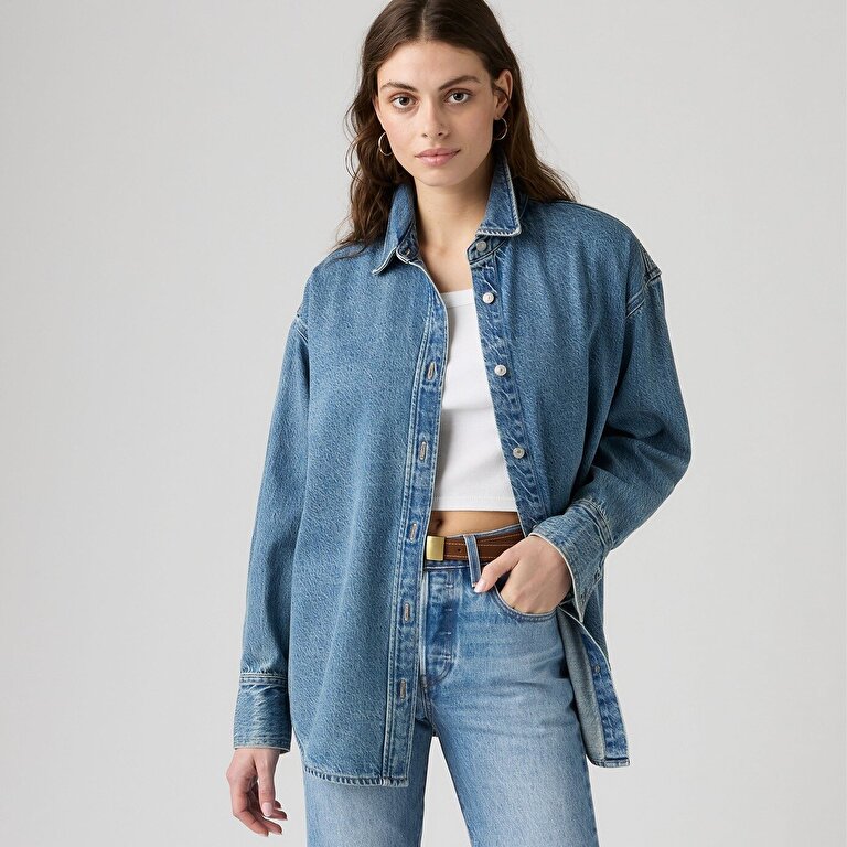 Jordan Lightweight Denim Gömlek