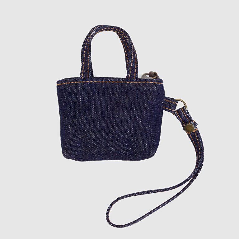Mini Back Pocket Tote Charm