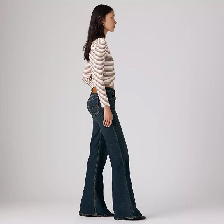 Puddle Snap Flare Kadın Jean Pantolon - High Vibration