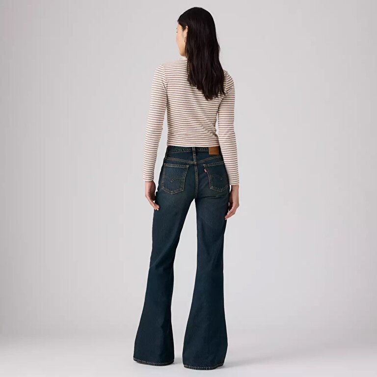 Puddle Snap Flare Kadın Jean Pantolon - High Vibration