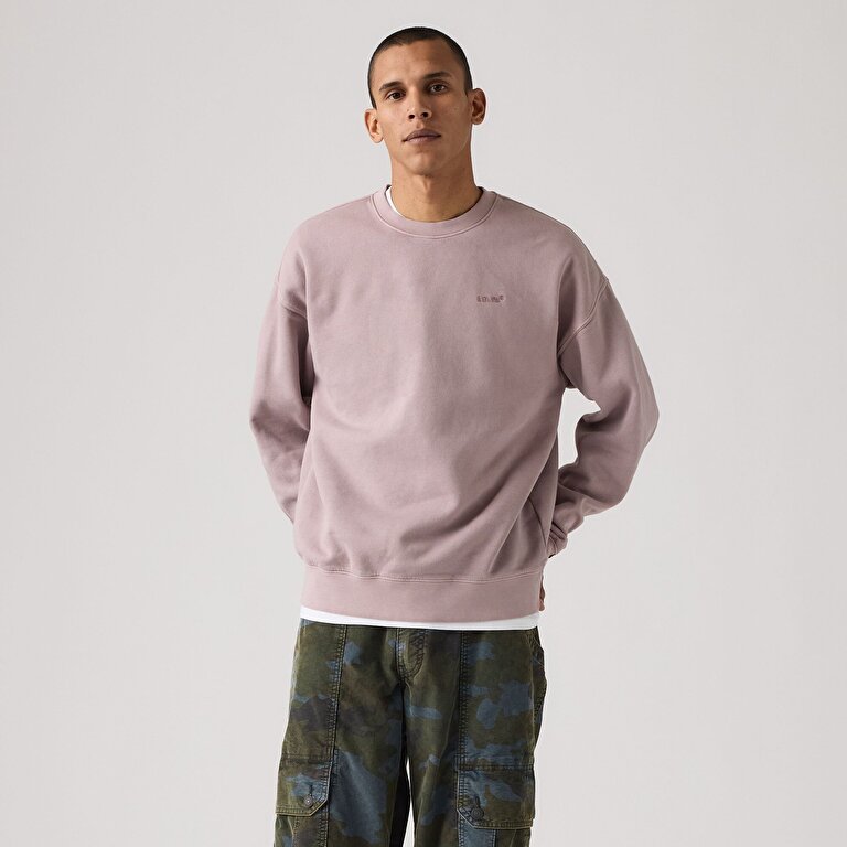 Authentic Bisiklet Yaka Sweatshirt