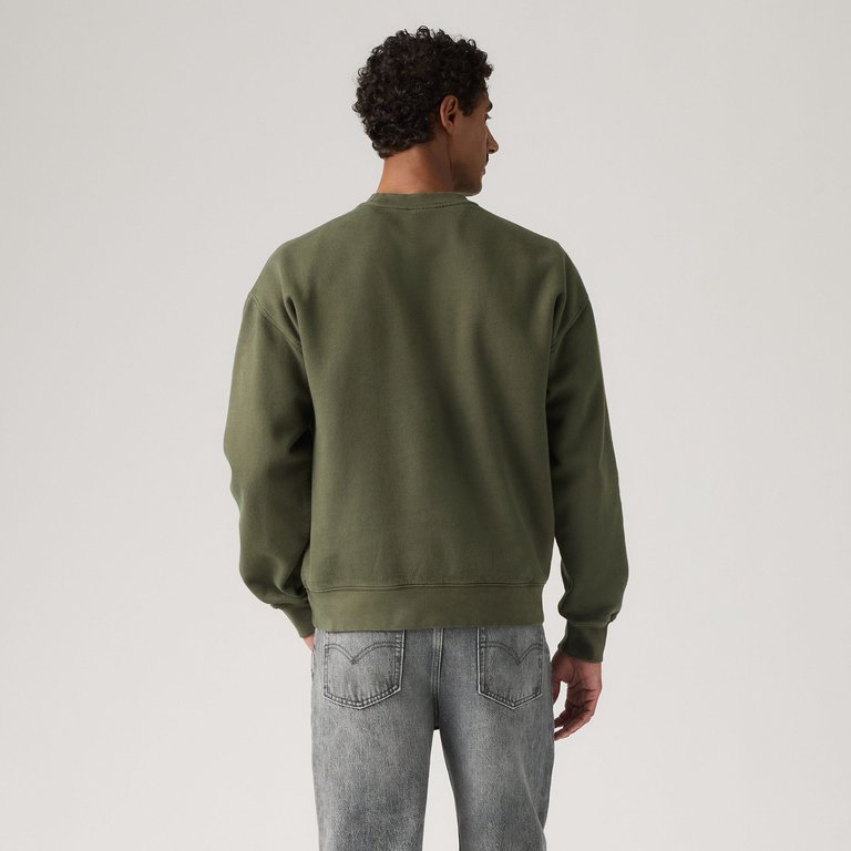Authentic Bisiklet Yaka Sweatshirt