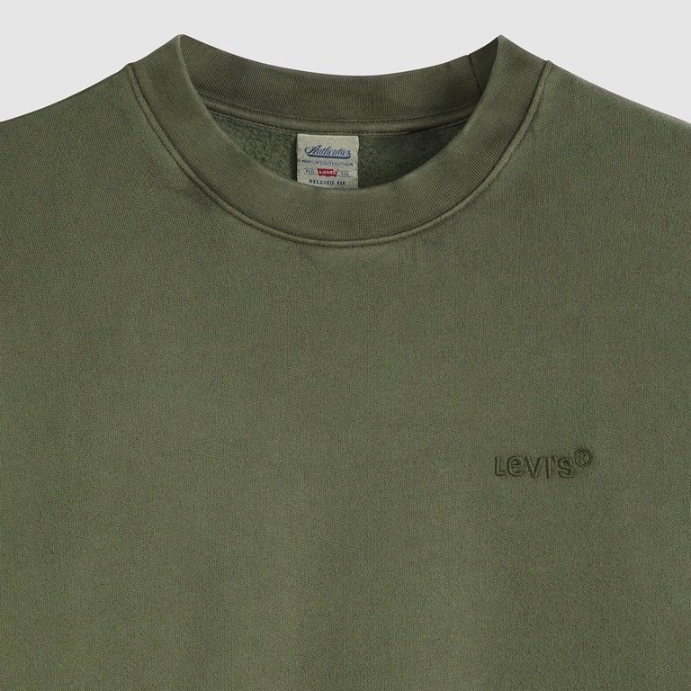 Authentic Bisiklet Yaka Sweatshirt