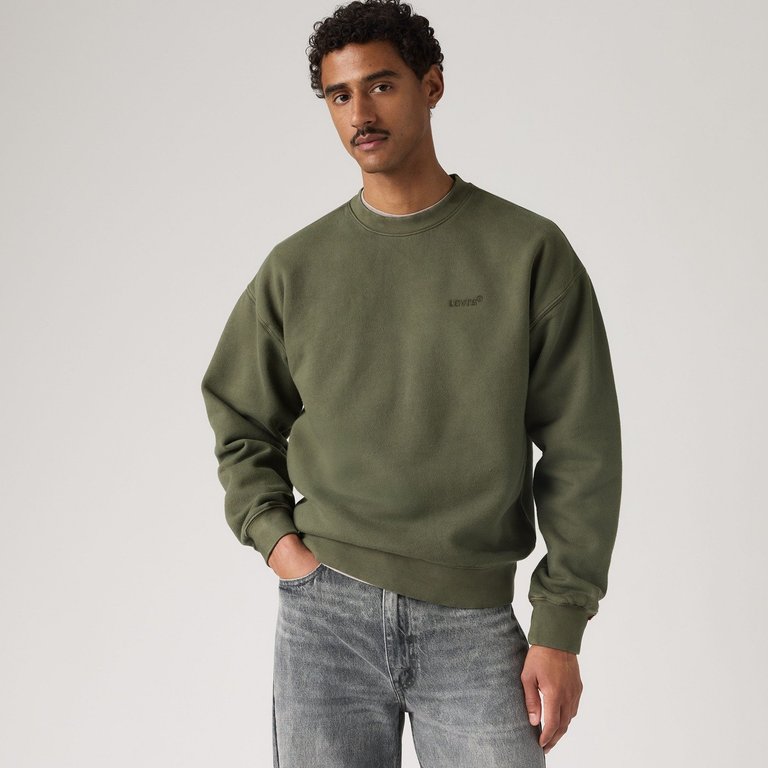 Authentic Bisiklet Yaka Sweatshirt