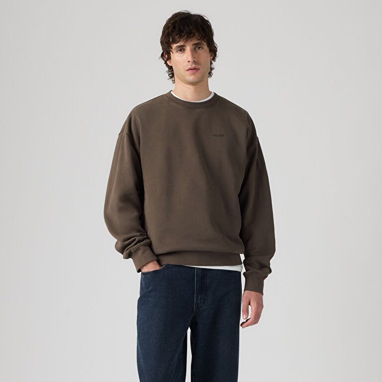 Authentic Bisiklet Yaka Sweatshirt