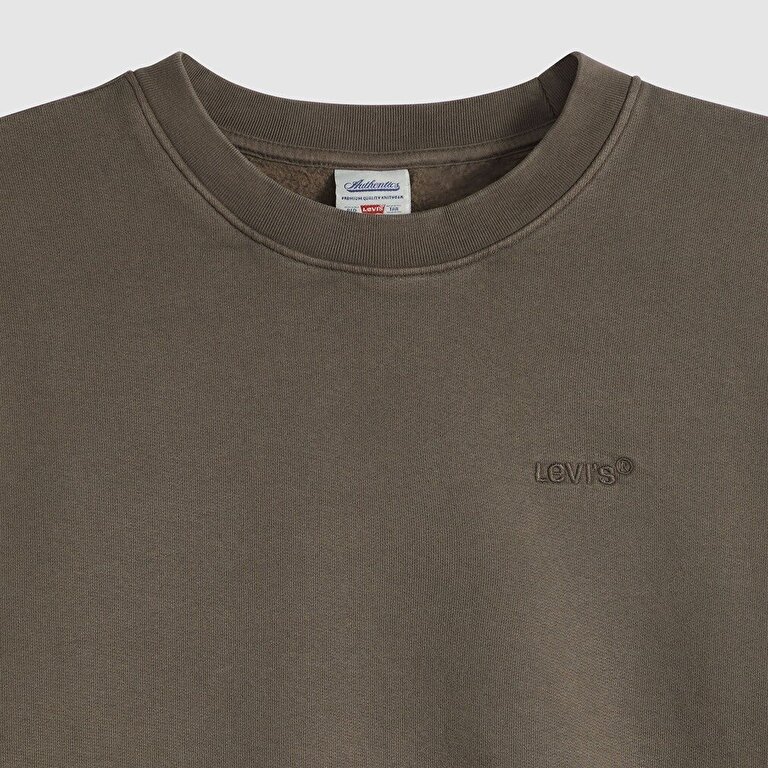 Authentic Bisiklet Yaka Sweatshirt