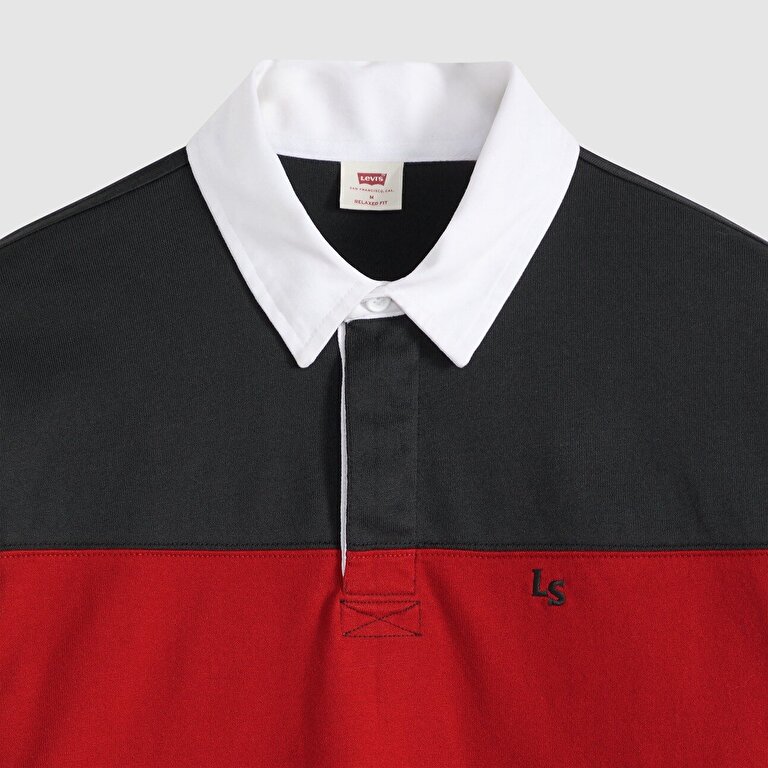Pieced Union Uzun Kollu Rugby Polo Tişört