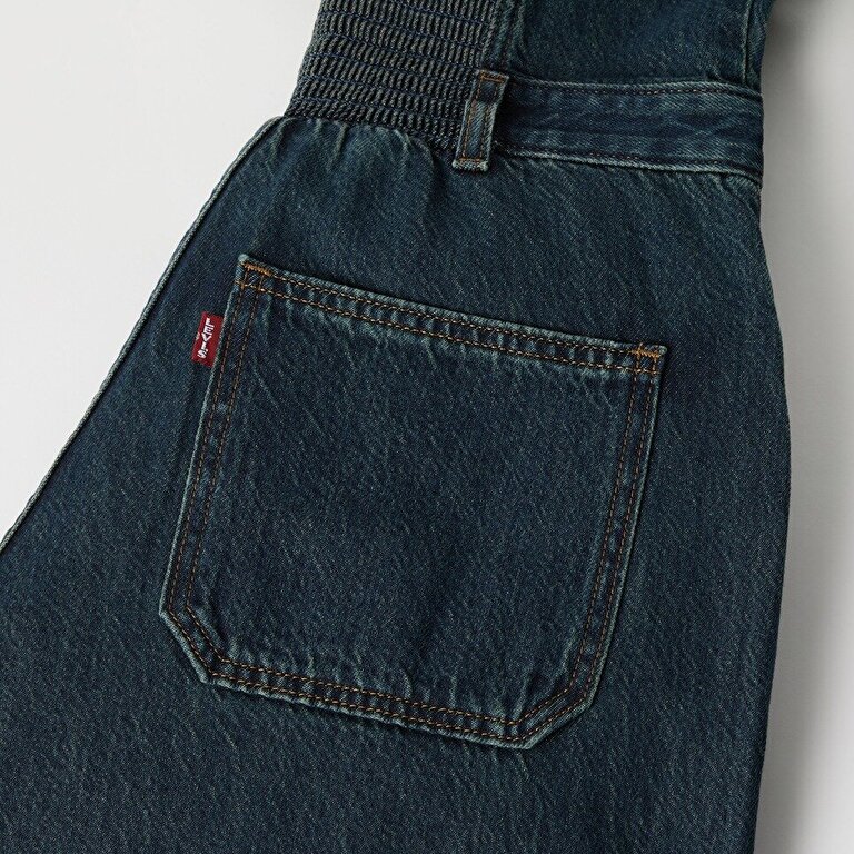 Lightweight Seamed Denim Tulum
