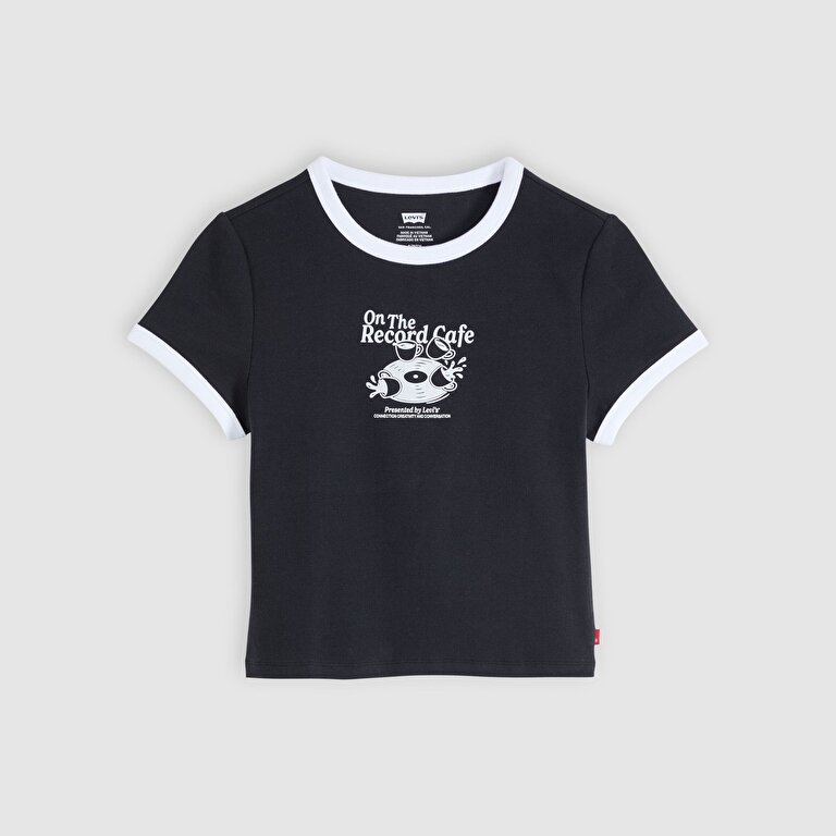 Graphic Essential Ringer Baby Bisiklet Yaka Tişört