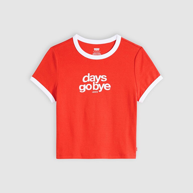 Graphic Essential Ringer Baby Bisiklet Yaka Tişört