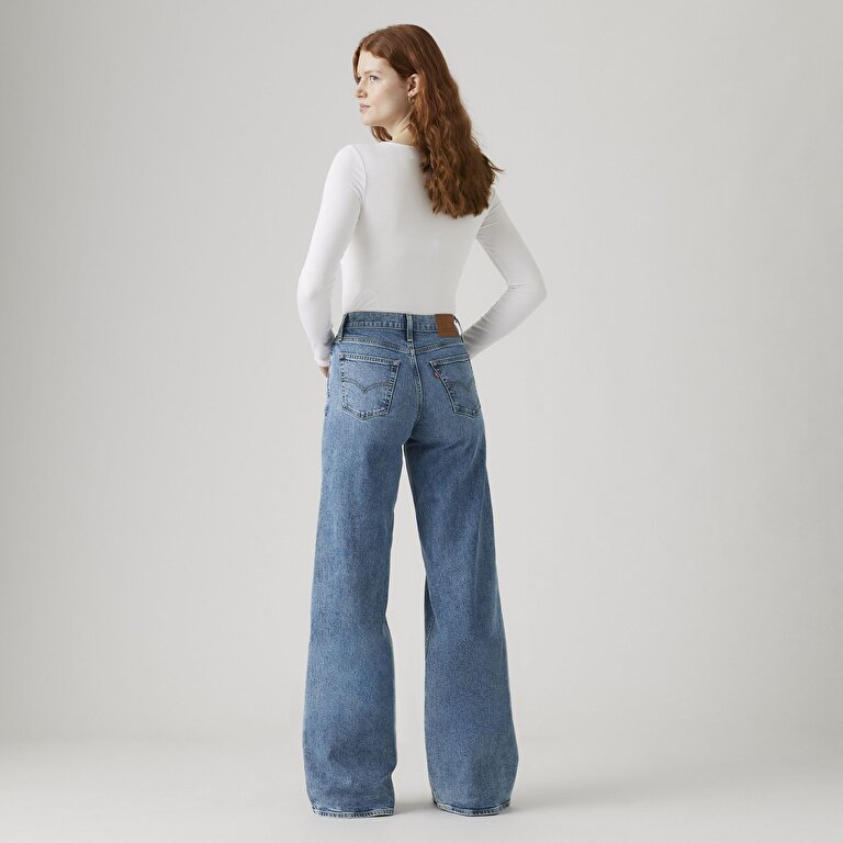 728 High Rise Wide Leg Kadın Jean Pantolon - Sweet Success