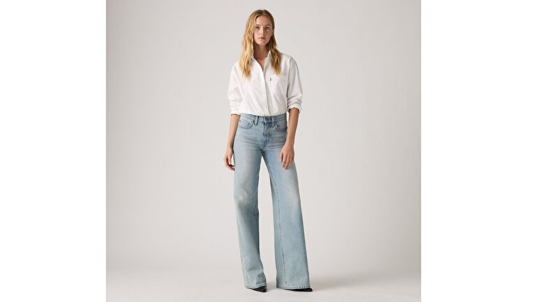 728™ High Rise Wide Leg Kadın Jean Pantolon - Headwinds Ahead