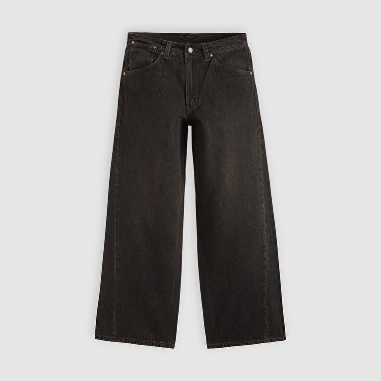Twisted Baggy Wide Leg Erkek Jean Pantolon - Midnight Twist