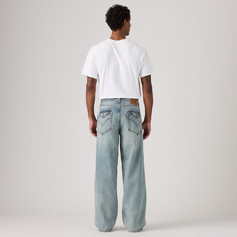 Twisted Baggy Wide Leg Erkek Jean Pantolon - With A Twist