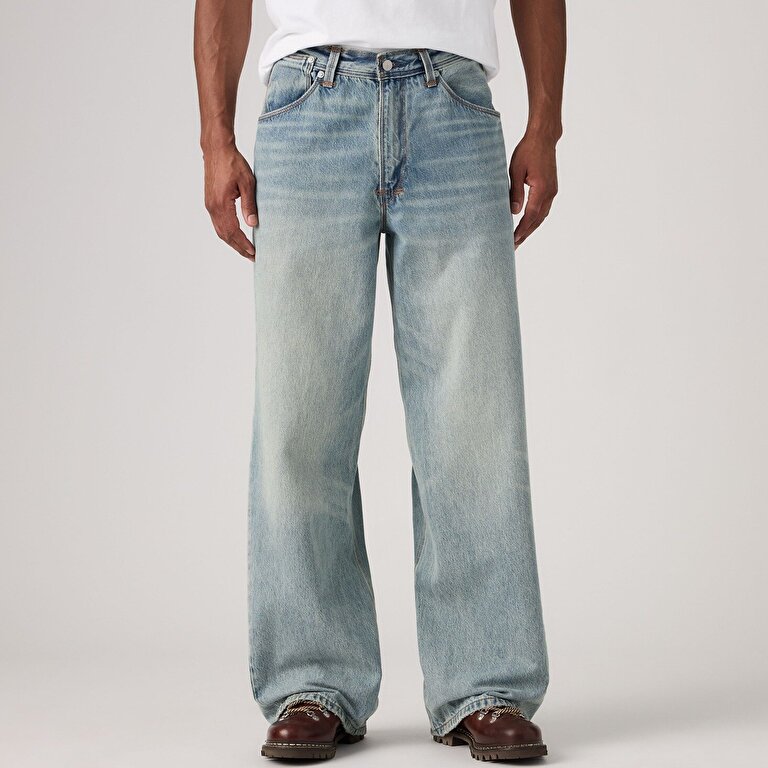Twisted Baggy Wide Leg Erkek Jean Pantolon - With A Twist