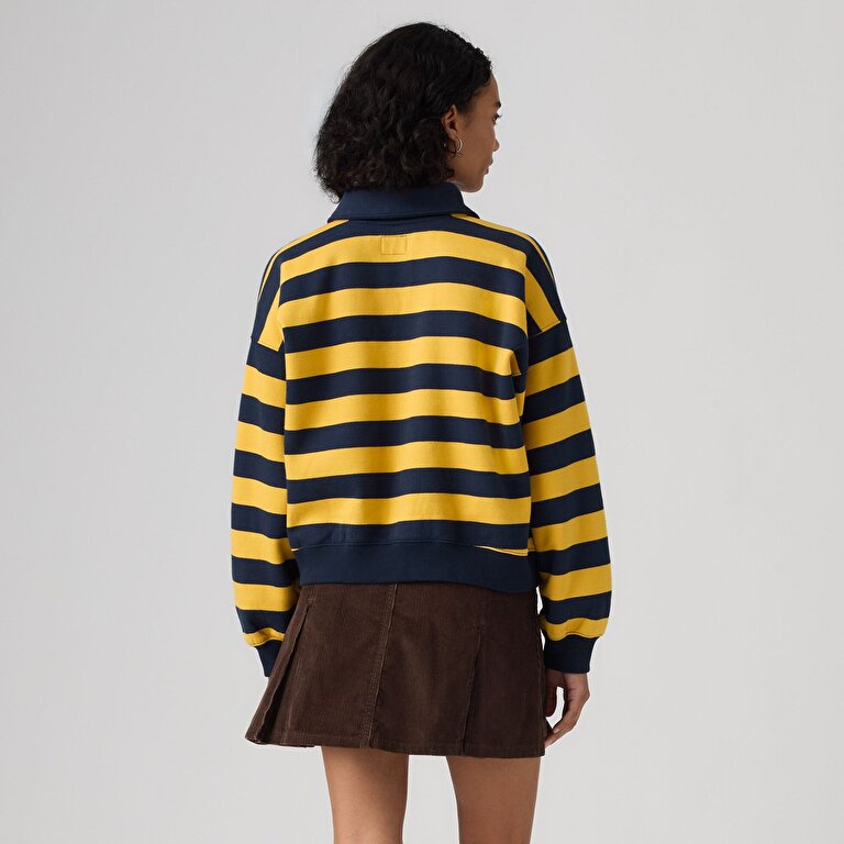 Graphic Vintage Rugby Sweatshirt