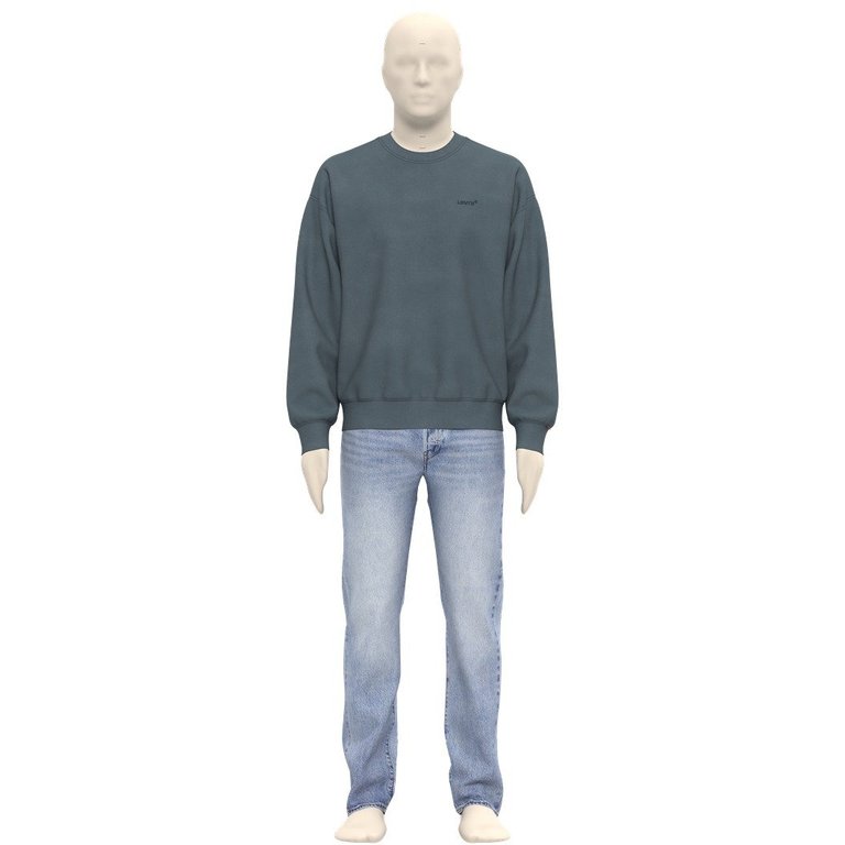 Authentic Bisiklet Yaka Sweatshirt