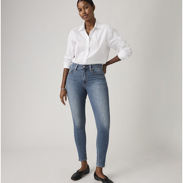 721™ High Rise Skinny Kadın Jean Pantolon - Loud Cool