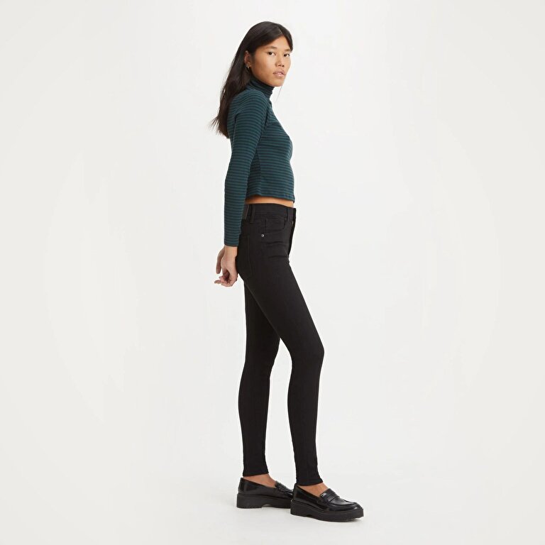 Mile High Super Skinny Kadın Jean Pantolon -  Black Celestial