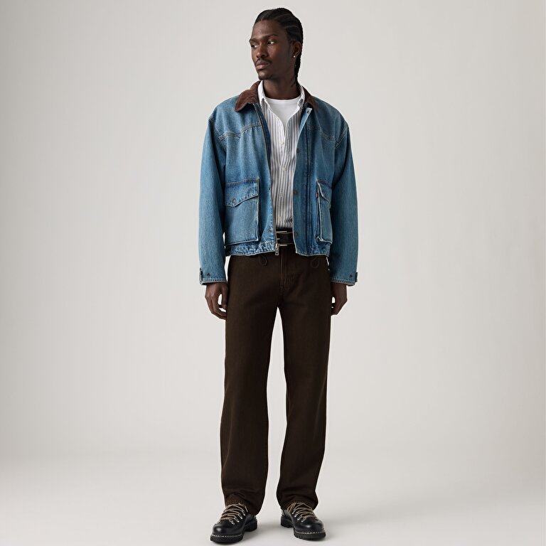 568™ Loose Straight Erkek Jean Pantolon - Mudslides Overdye