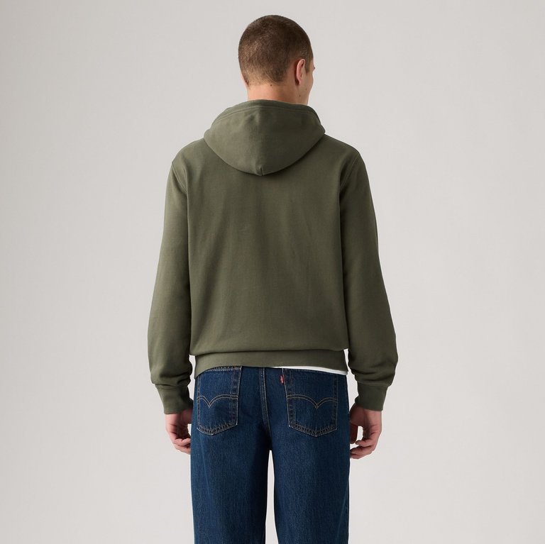 New Original Fermuarlı Hoodie