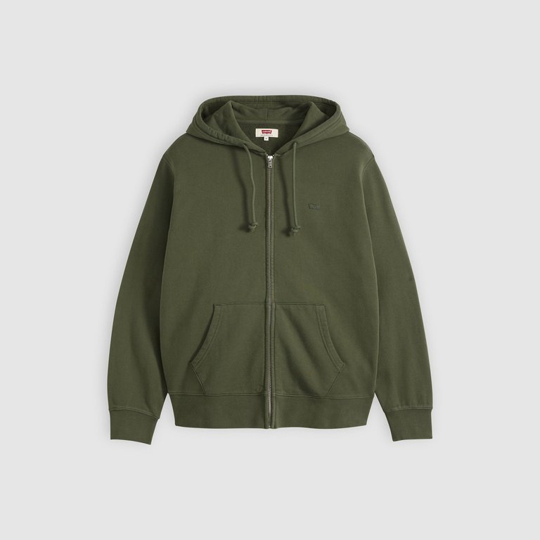 New Original Fermuarlı Hoodie