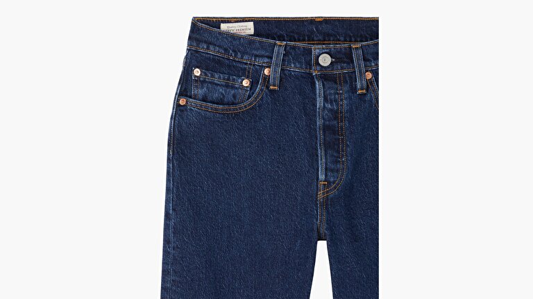 501® Original Crop Kadın Jean Pantolon - Salsa Stonewash - Indigo