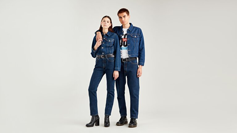 501® Original Crop Kadın Jean Pantolon - Salsa Stonewash - Indigo