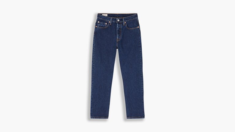 501® Original Crop Kadın Jean Pantolon - Salsa Stonewash - Indigo