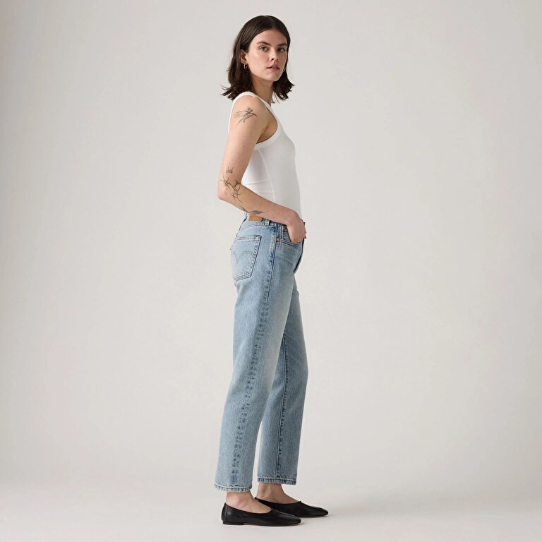 501® Crop Kadın Jean Pantolon - What Time Selvedge