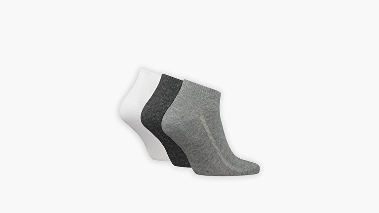Levi's® Low Cut Batwing Logo Recycled Cotton Çorap - 3'lü