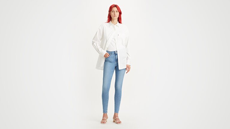 720™ High Rise Super Skinny Kadın Jean Pantolon - Love Song Light