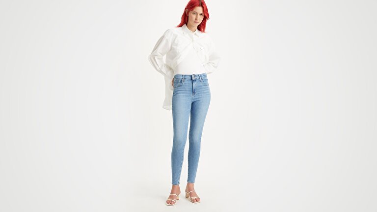 720™ High Rise Super Skinny Kadın Jean Pantolon - Love Song Light