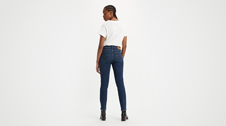 724™ High Rise Straight Kadın Jean Pantolon -  Blue Swell