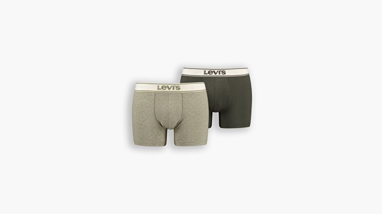 Levi's® Vintage Heather Boxer Briefs - 2 Pack