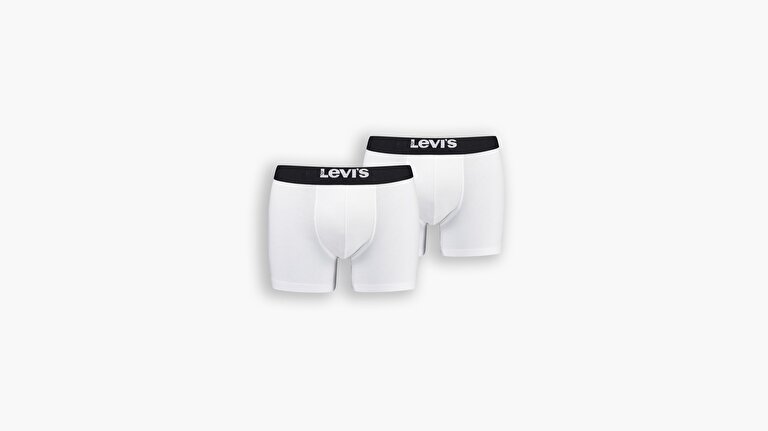 Levi's® Solid Boxer Briefs - 2'li