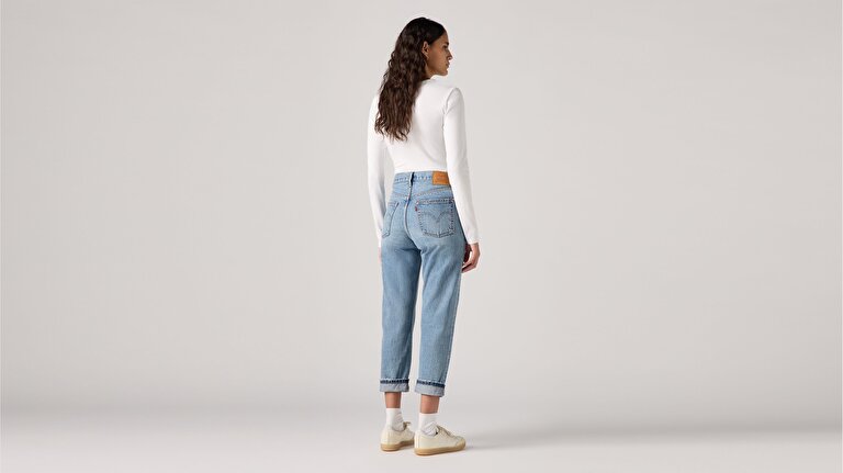 501® Crop Kadın Jean Pantolon - Blazer Selvedge