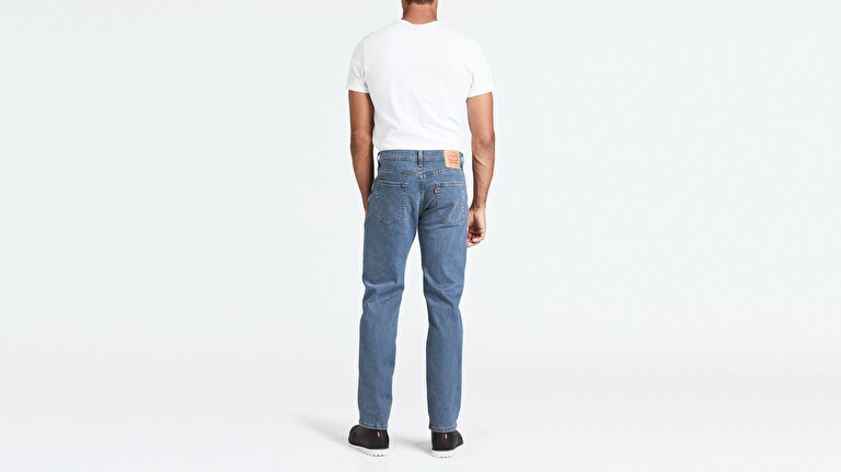 514™ Straight Fit Erkek Jean Pantolon-Stonewash Stretch T2
