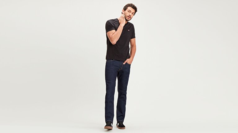 514™ Straight Fit Erkek Jean Pantolon - Dark Hollow Local
