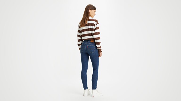 721™ High Rise Skinny Kadın Jean Pantolon - Blue Wave Dark