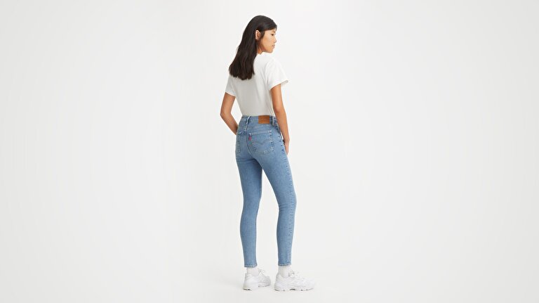 721™ High Rise Skinny Kadın Jean Pantolon - Blue Wave Light