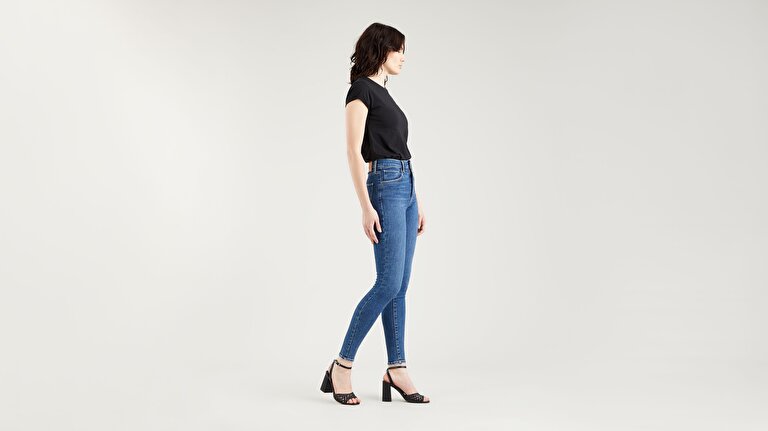 Mile High Super Skinny Kadın Jean Pantolon - Venice For Real - Dark Indigo