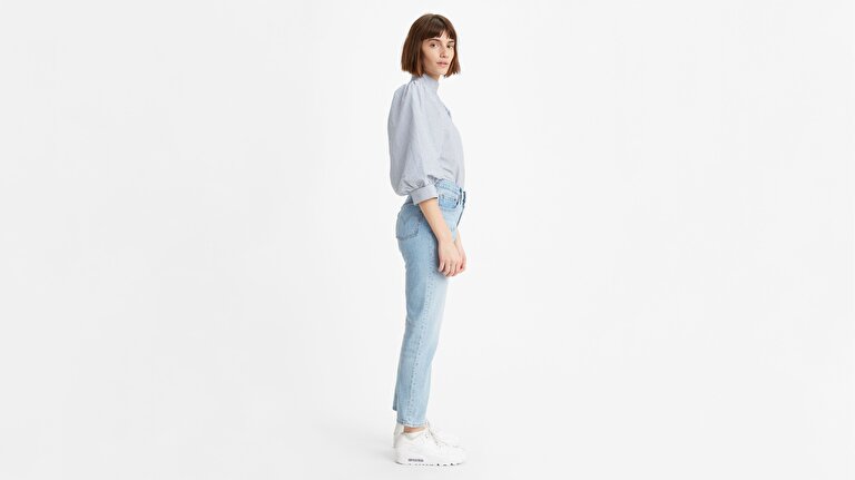 501® Kadın Crop Jean Pantolon-Luxor Ra