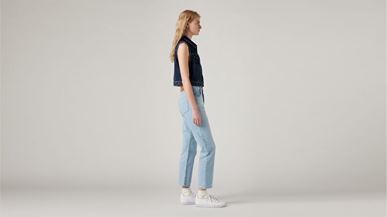 501® Kadın Crop Jean Pantolon-Luxor Ra