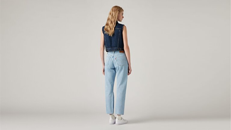 501® Kadın Crop Jean Pantolon-Luxor Ra