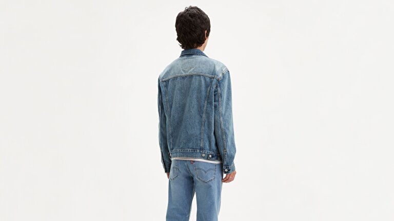 The Trucker Jacket Killebrew Açık İndigo Erkek Trucker
