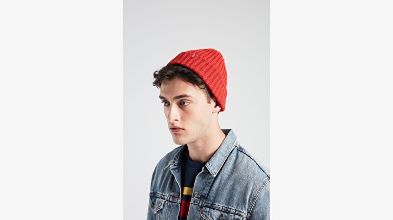 Ribbed Beanie Yün Bere
