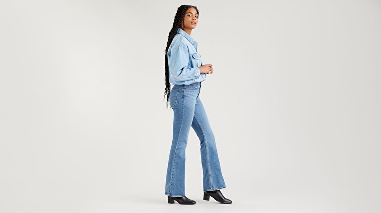 70's High Flare Kadın Jean Pantolon - Sonoma Walks 122665 | Levi's TR